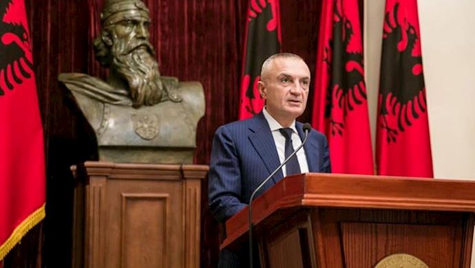 پشتگیری سەرۆک کۆماری ئالبانی لە دەرکردنی دیپلۆمات ترۆریستی رژیمی ئێران