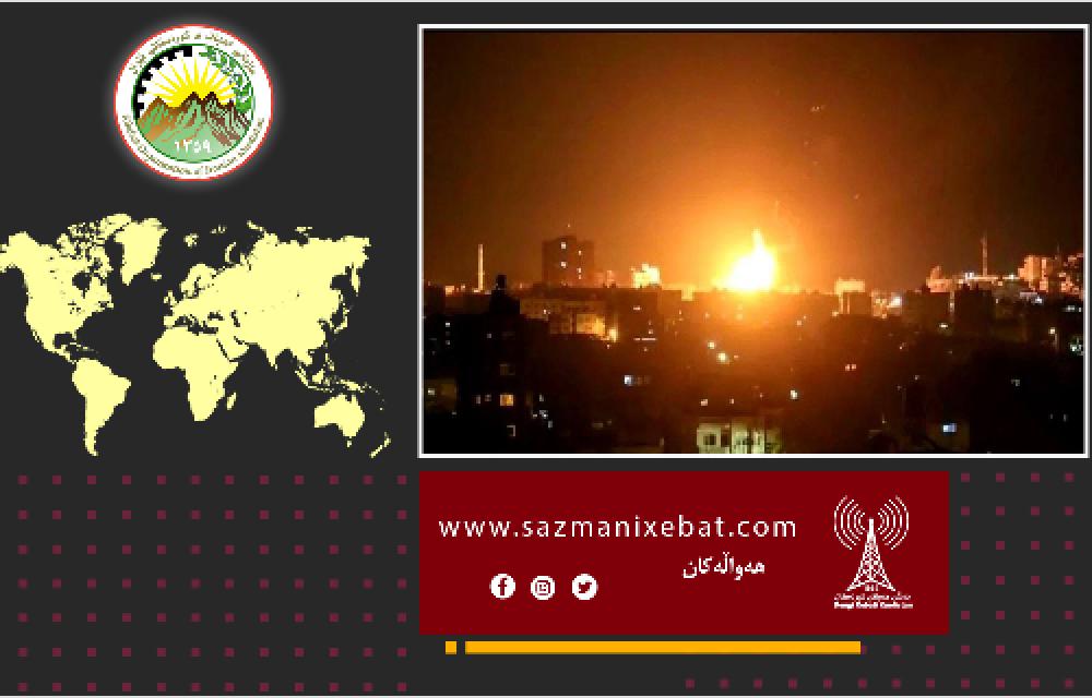 حمله اسراییل به مواضع تروریست‌های تحت حمایت حکومت ایران در سوریه