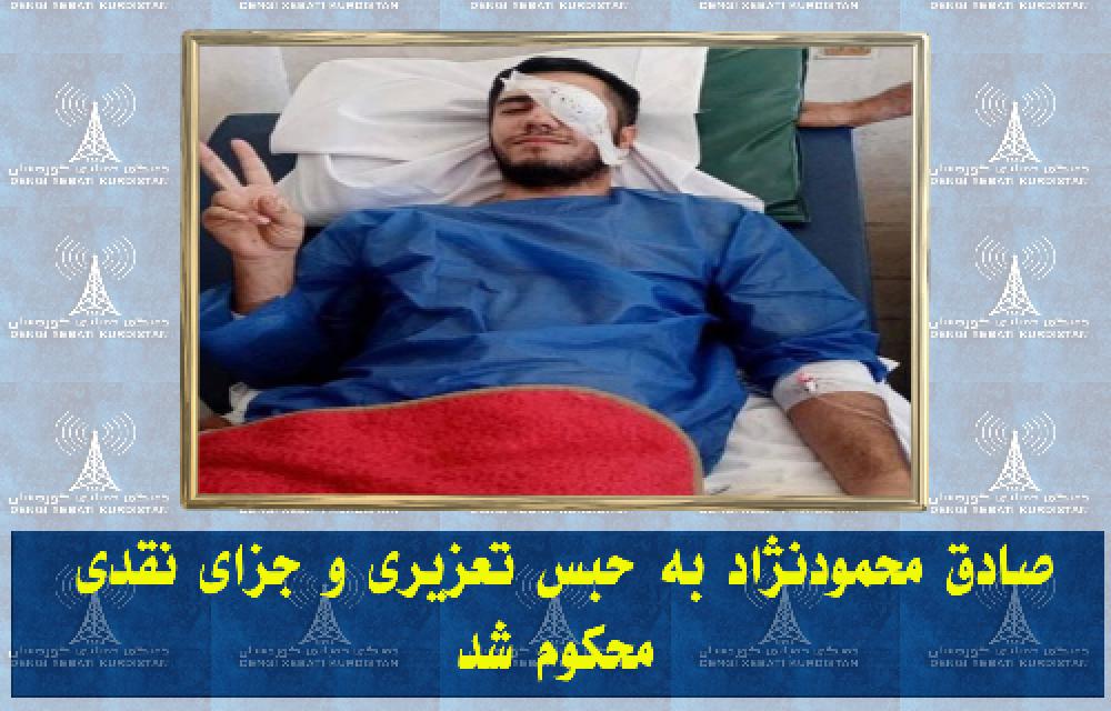 صادق محمودنژاد به حبس تعزیری و جزای نقدی محکوم شد